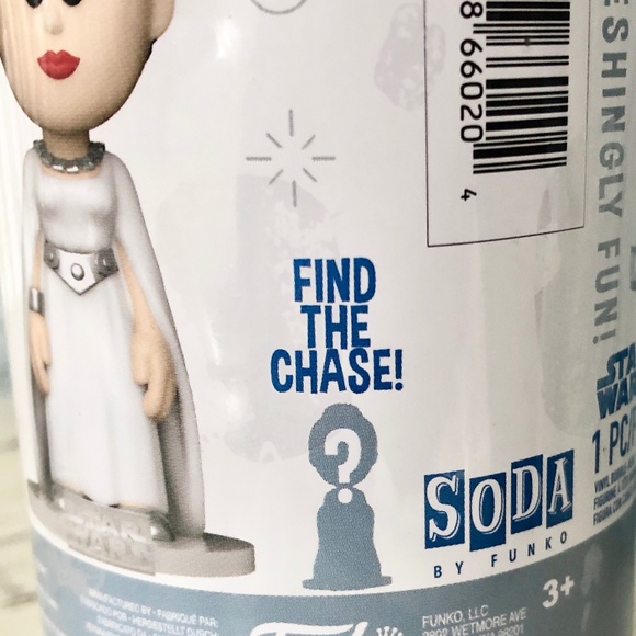 Star Wars, Funko, Soda, PRINCESS LEIA, Vinyl Figure, Limited Edition, NEW SEALED - Picture 9 of 13